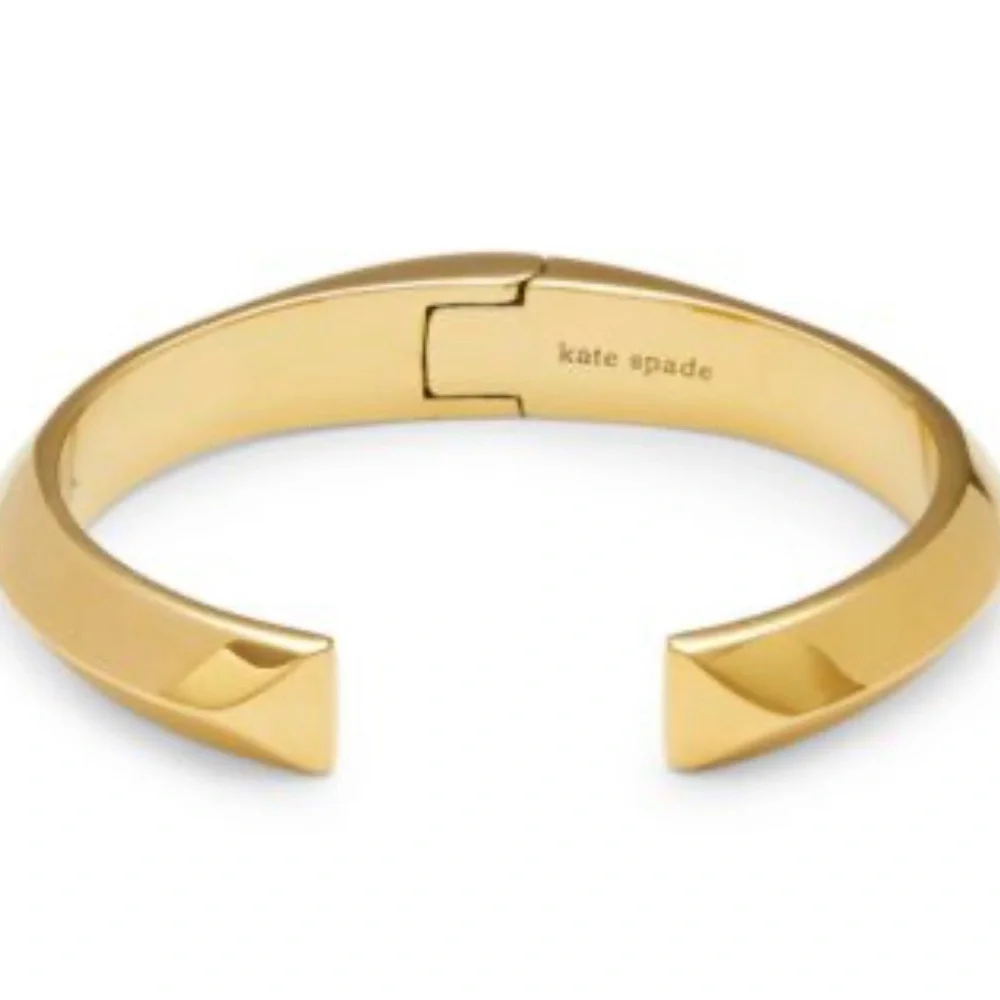 NWT Kate Spade Goldtone Cuff Bracelet♠️ - Picture 3 of 7